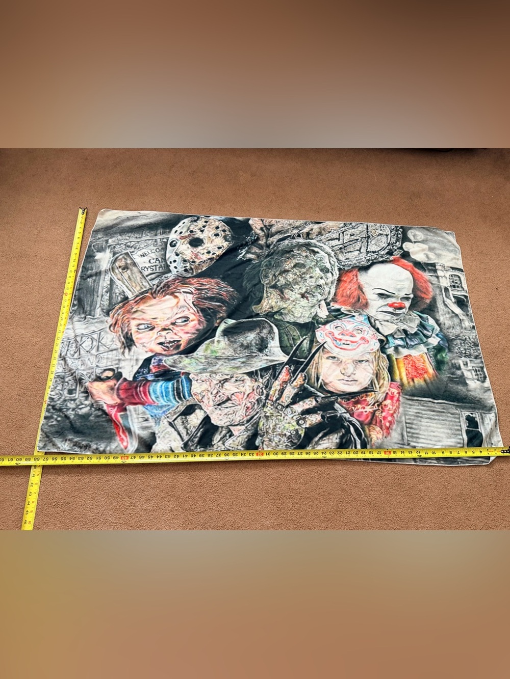 “ House Of Horrors” Tapestry/banner/flag-58”x40”